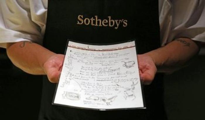 &lsquo;Like a Rolling Stone&rsquo; all&rsquo;asta per una cifra record