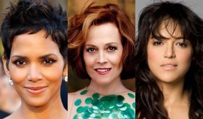 Le mercenarie Sigourney Weaver, Halle Berry e Michelle Rodriguez