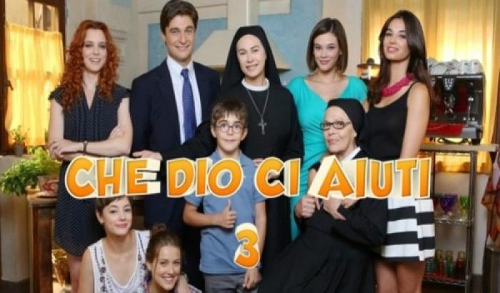 Ascolti tv: Che Dio ci aiuti 3 vince con oltre 6 milioni di telespettatori