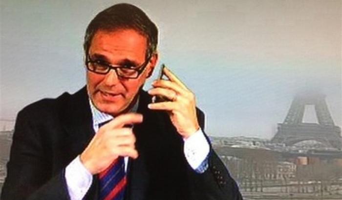 Rai, il corrispondente amico col telefonino in mano