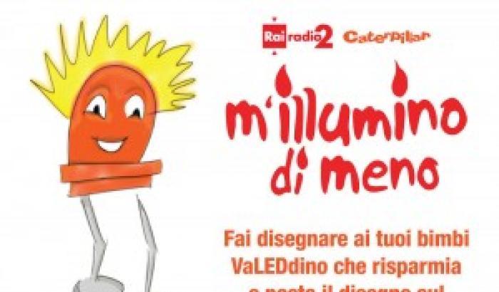 M'illumino di meno, la festa del risparmio energetico