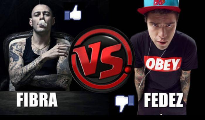 Fabri Fibra e Fedez è scontro a suon di rap