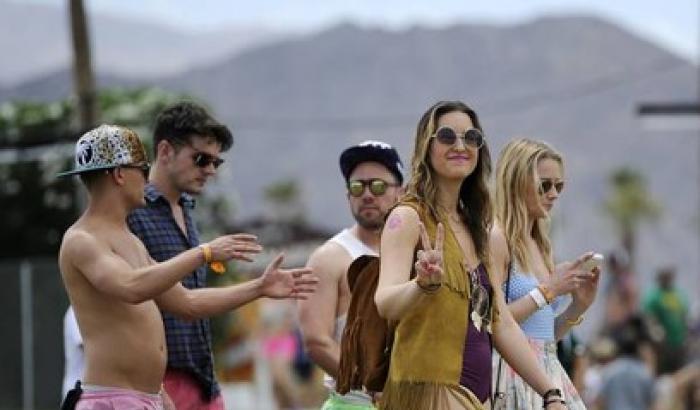Nel deserto della California il Coachella Festival