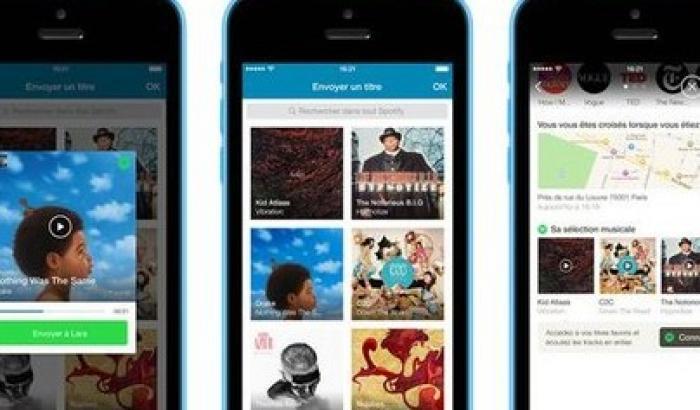 Happn e Spotify insieme per la vostra musica preferita