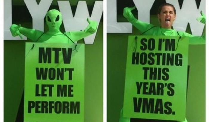 Miley Cyrus: presenter&ograve; gli Mtv Vma 2015