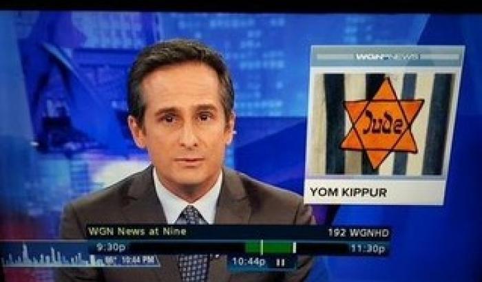 Usa, gaffe di una tv: sulla festa ebraica spunta l'immagine nazista