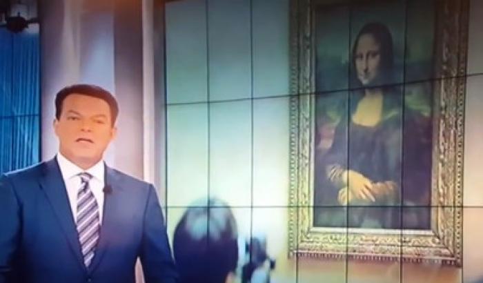 La Monna Lisa? L'ha dipinta Leonardo DiCaprio: la gaffe del giornalista