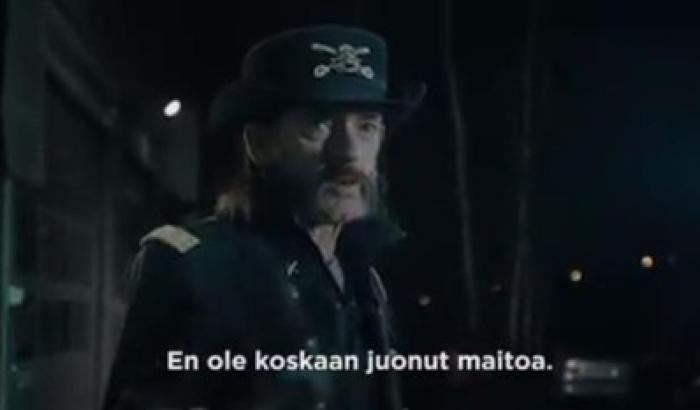 L'irriverente (e postumo) spot di Lemmy Kilmister