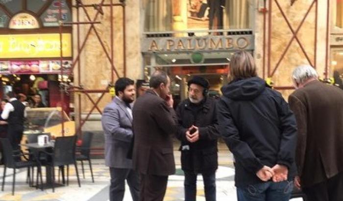 Napoli, Amelio sul set: gira il film tratto dal romanzo di Marone