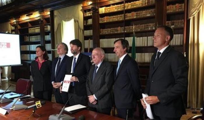 Franceschini sigla un "Patto per la lettura" con i big della tv