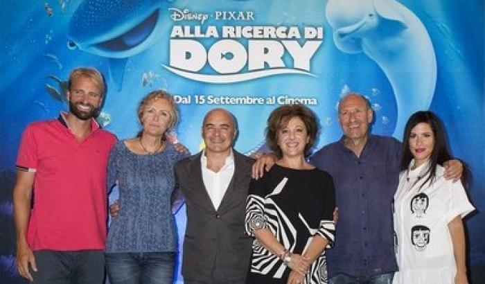Luca Zingaretti, Stefano Masciarelli, Licia Colò raccontano Dory