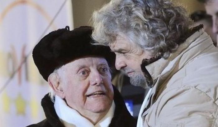 Il M5s ricorda Dario Fo: "Sarai sempre con noi"