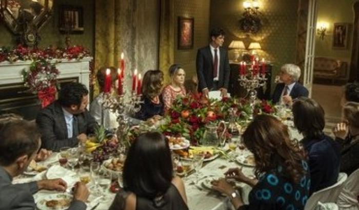 In sala Chiatti- Scamarcio ne "La cena di Natale"