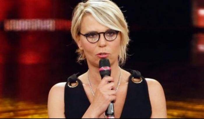 Maria De Filippi a Sanremo con Conti. E spunta Crozza