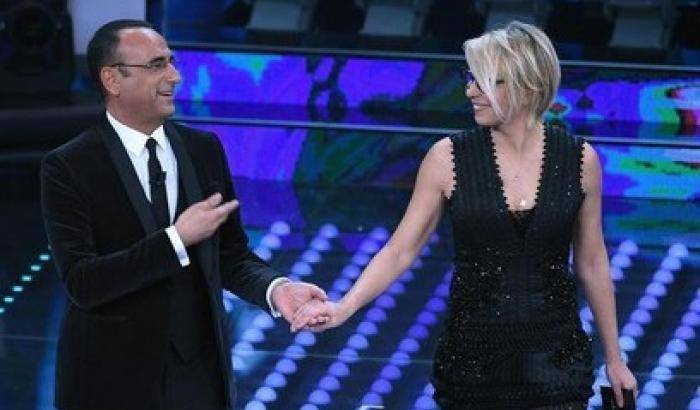 Sanremo, è boom di ascolti per la prima serata