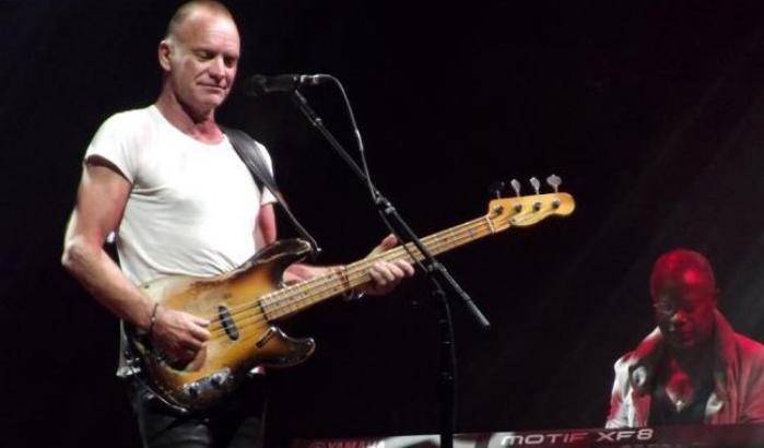 Sting con il rapper Shaggy e James Taylor ospiti a Sanremo