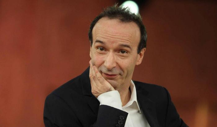 Benigni: “Dedico il premio satira a chi non c’’è più, il Pd”