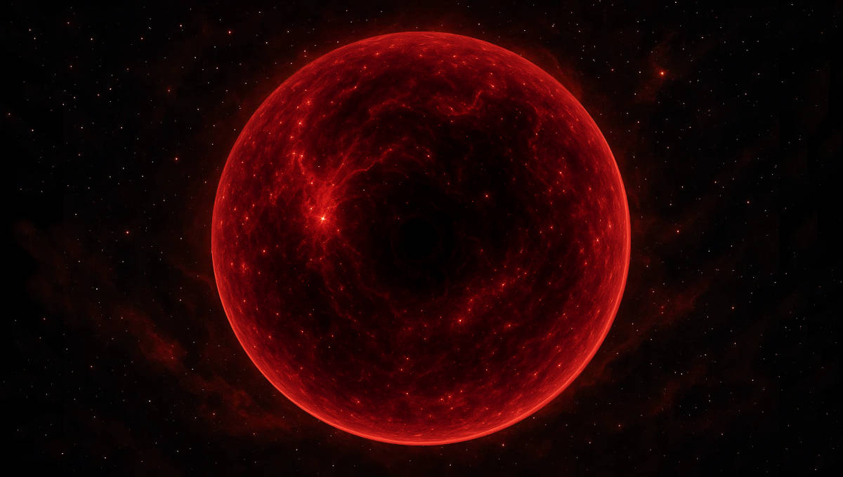 Come una stella con il buco, dal cuore nero