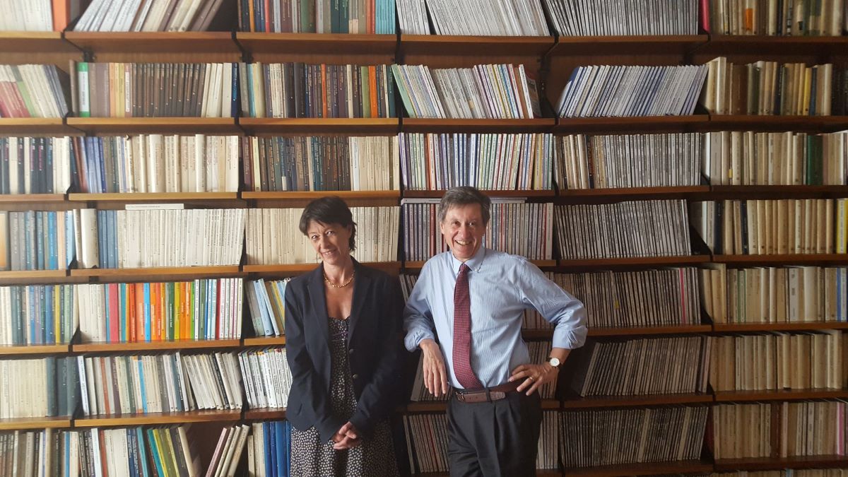 Ilaria-e-Stefano-Angeli FrancoAngeli: i 70 anni della casa editrice