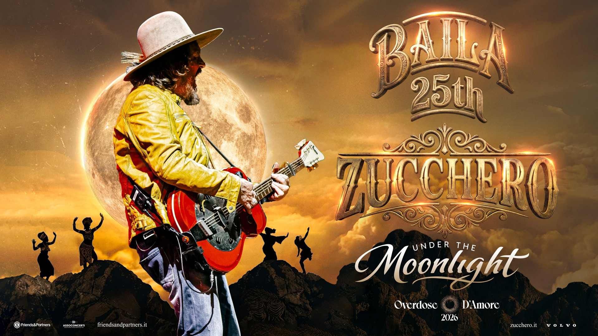 Il Tour di Zucchero arriva in Italia: oggi tappa a Udine